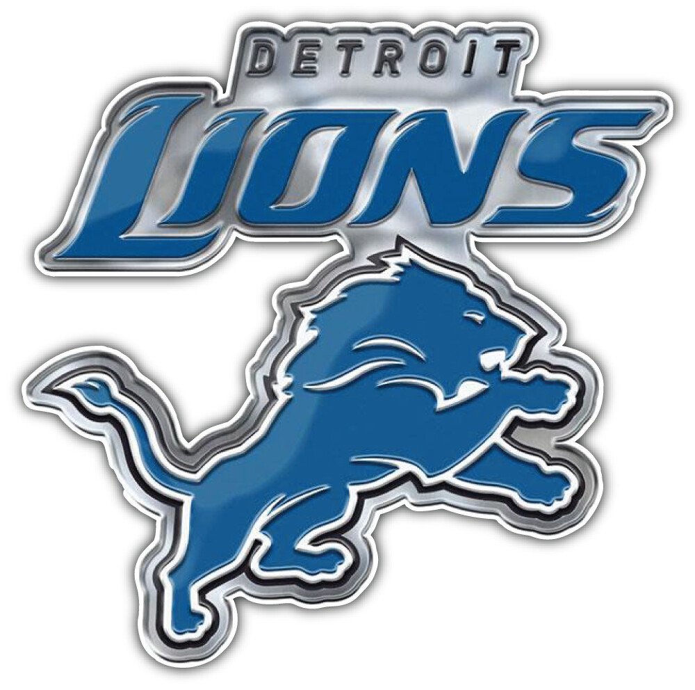 Detroit Lions NFL Football Logo Sport Car Bumper Sticker Decal “SIZES”