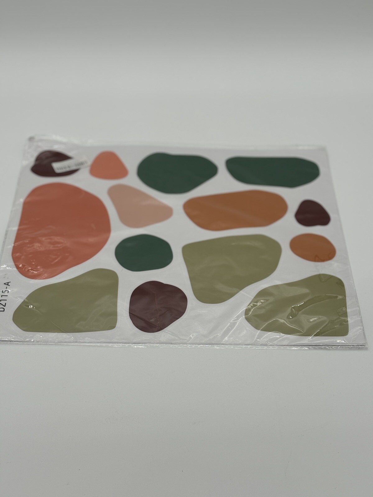 Boho Wall Decor Terrazzo Decal Wall Stickers Irregular Stones
