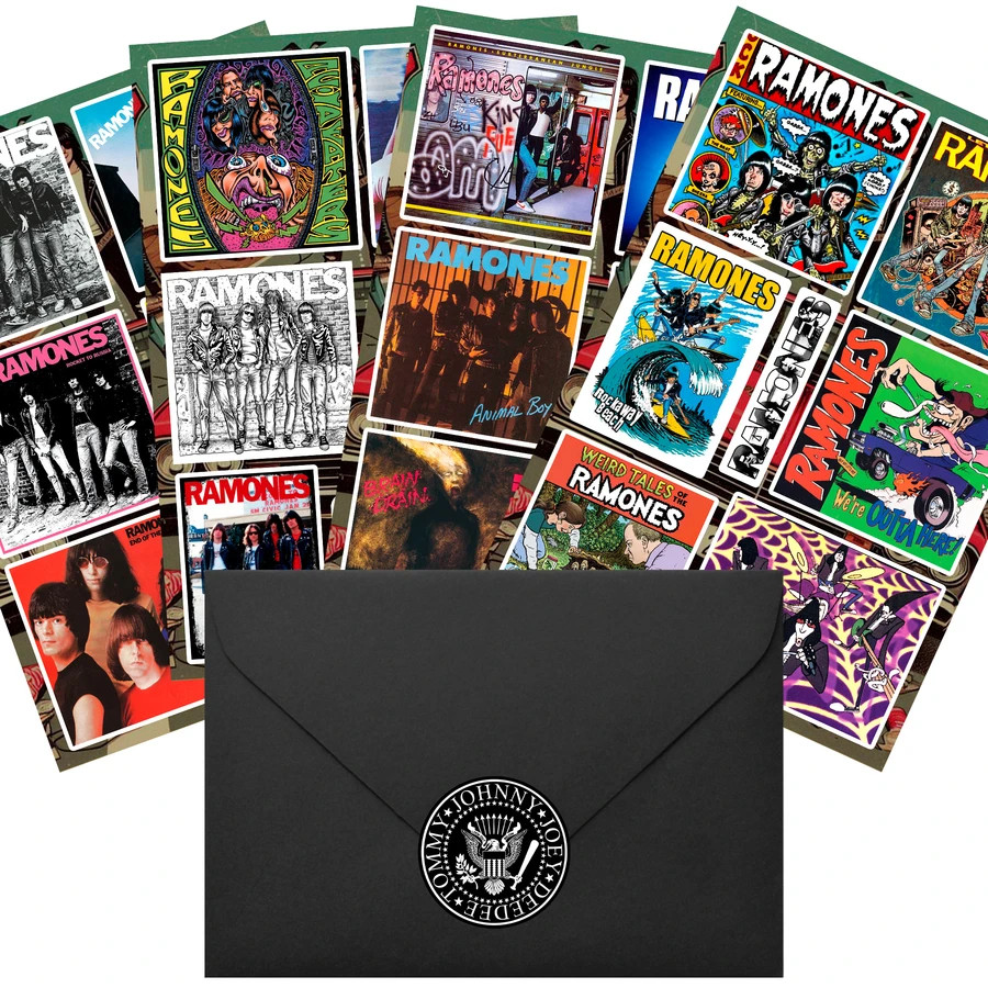 Ramones Stickers Rocket to Russia Road to Ruin End of the Century Animal Boy