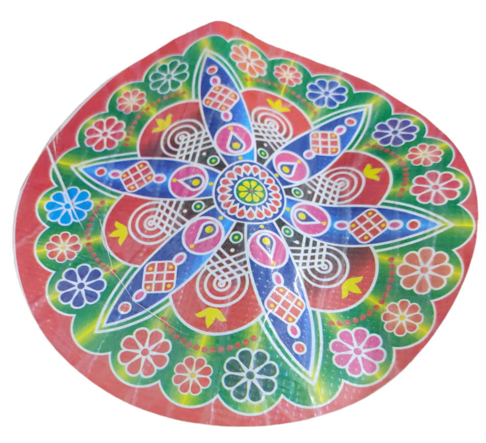 @ Diwali Rangoli Sticker for Decoration q108