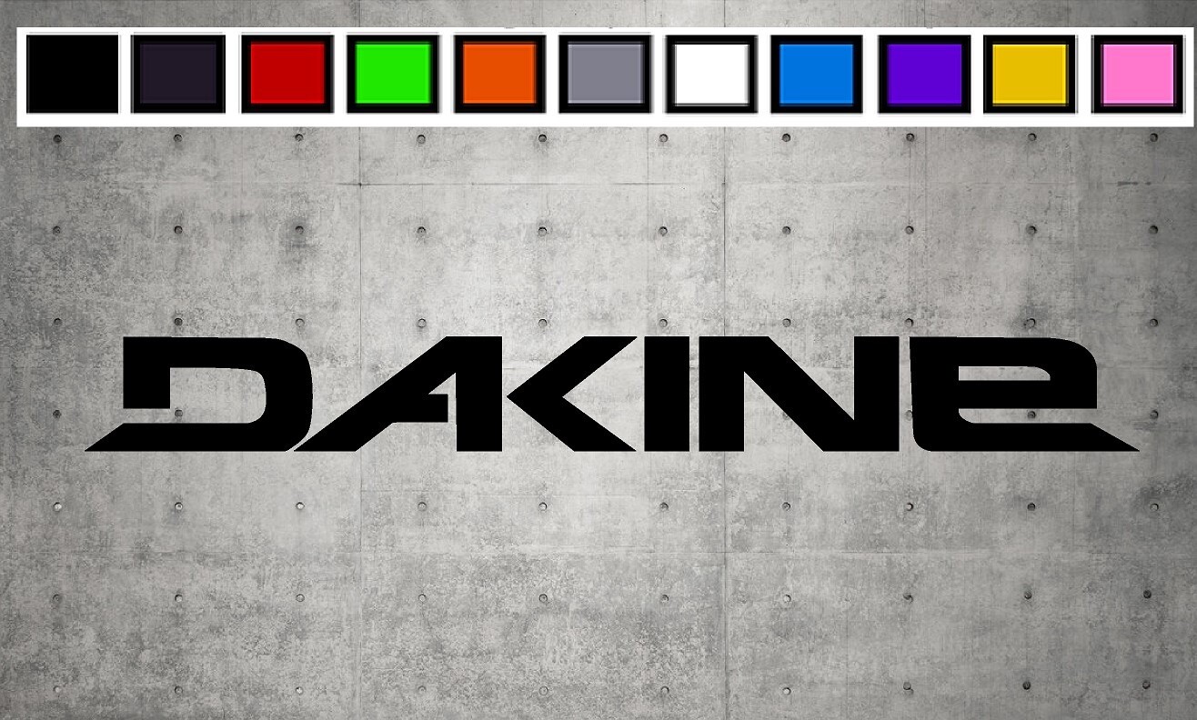Dakine LOGO Vinyl Decal Sticker Emblem Side Stickers Car Truck Window 4″ 6″ 8″