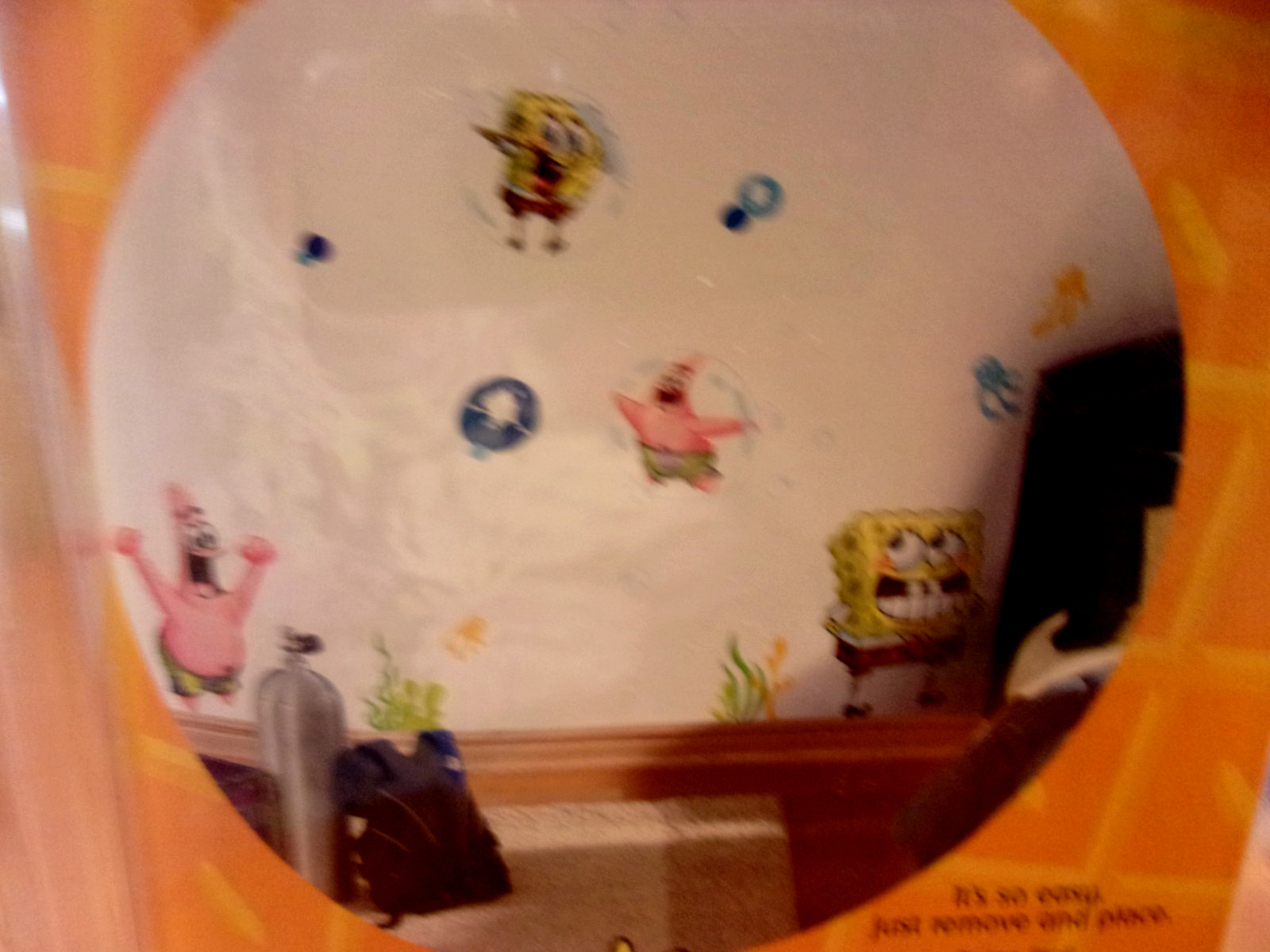 Spongebob Squarepants Wall Decal Set- New