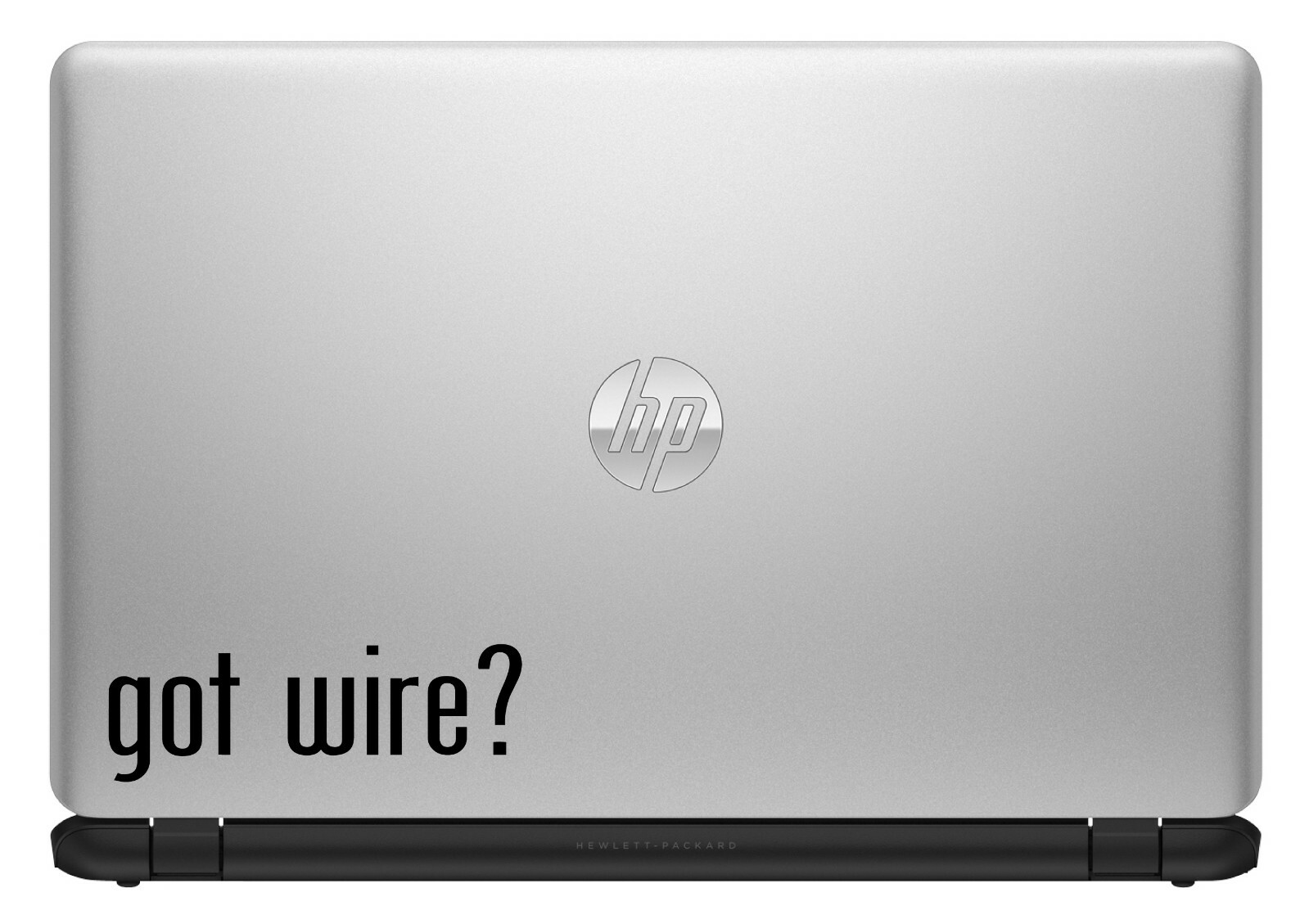 Got Wire? Custom Vinyl Sticker Decal Copper Electronics Craft Wrap