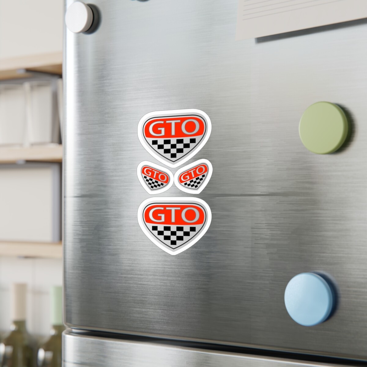 GTO Vinyl Decal Stickers – Badge Emblem Logo Pontiac GTO