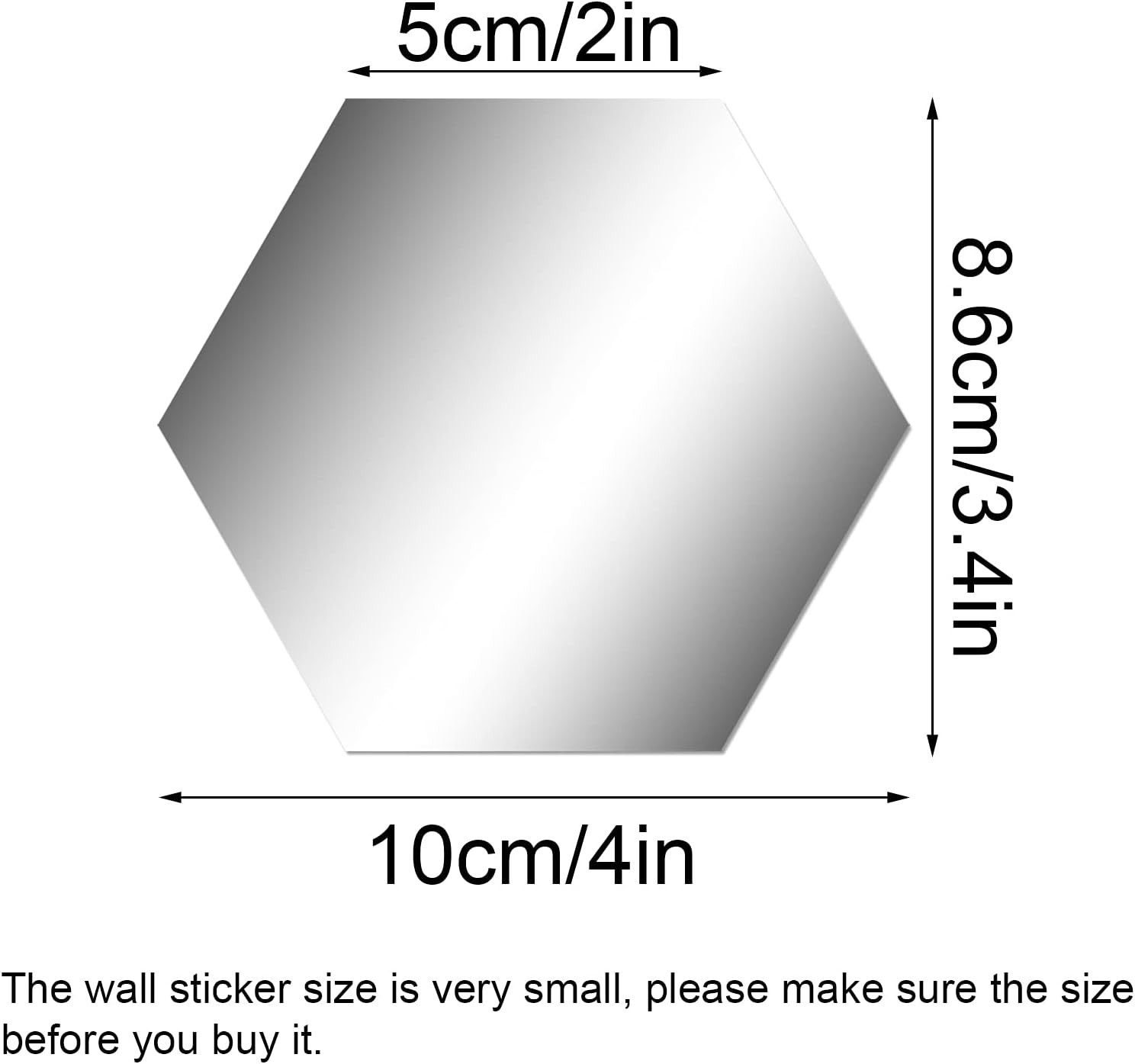 Modern 32-Piece Hexagonal Acrylic Mirror Stickers – Elegant Home Decor Solution