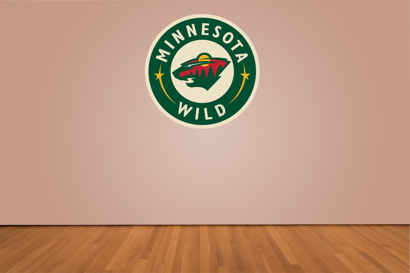 Minnesota Wild Indoor Wall Vinyl Decal Sticker 5″ – 52″