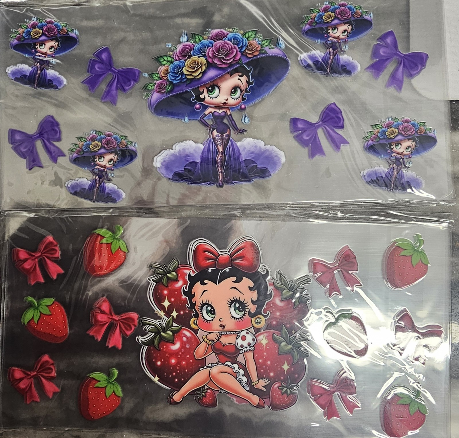 Betty Boop Uv Dtf Wraps