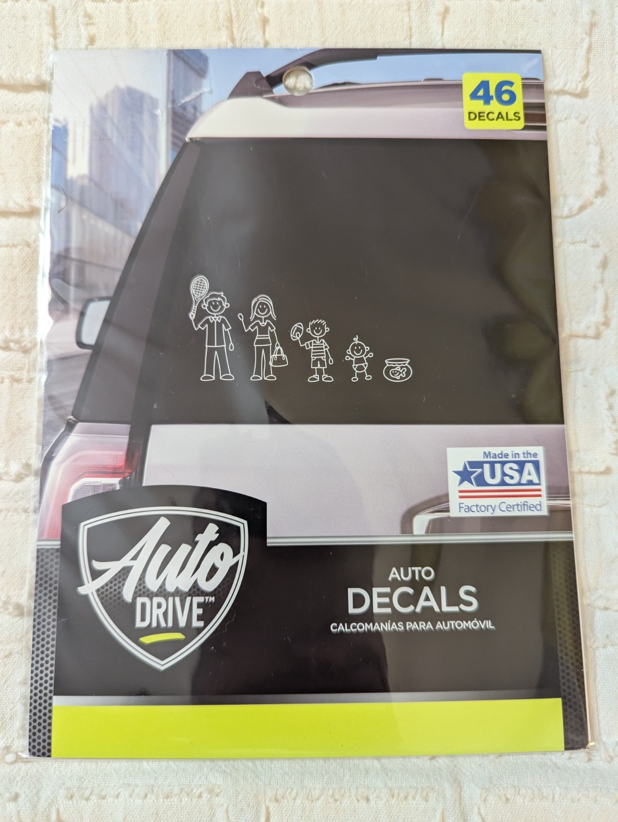 Auto Drive Traditional Family Decals For Cars or Trucks 46 Exterior Decals