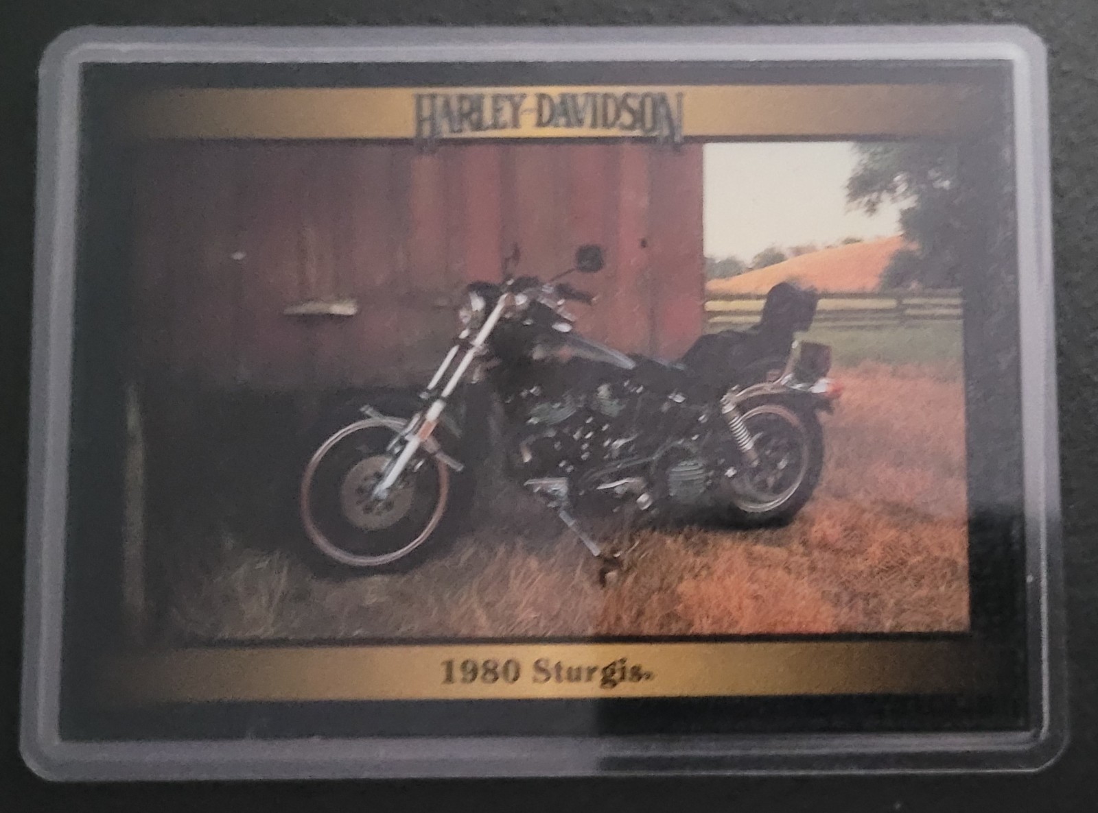 Vintage Harley-Davidson Collectible Card Fridge/Locker/Cabinet Laminated Magnets