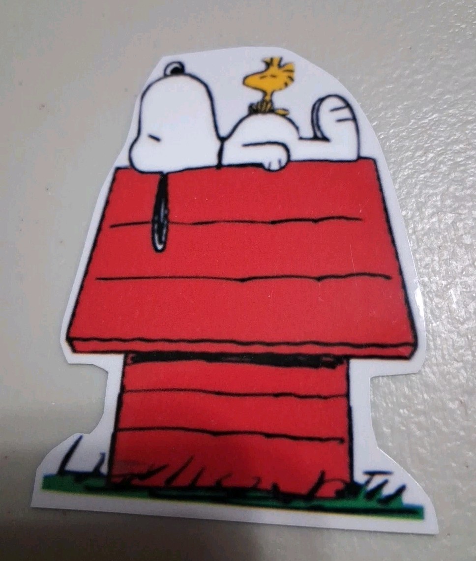 Snoopy Woodstock Cartoon Character Vinyl Sticker NEW