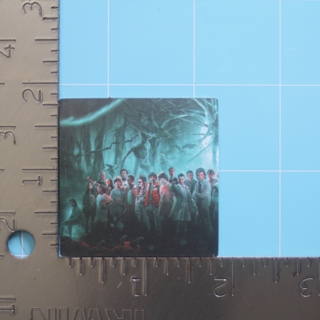 Stranger Things Sticker (CAST PROMO ART) Netflix Horror Show, Matte PVC Decal