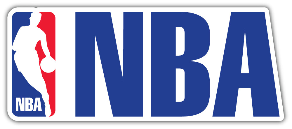 NBA Basketball Logo USA Car Bumper Sticker Decal ”SIZES”