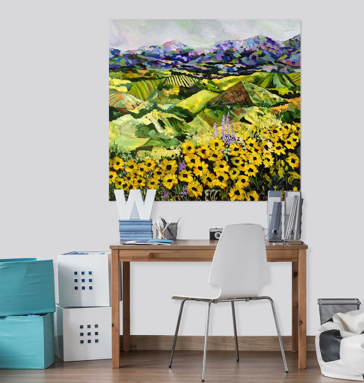 3D Yellow Chrysanthemum A42 Wall Stickers Wall Murals Wallpaper Allan P Zoe