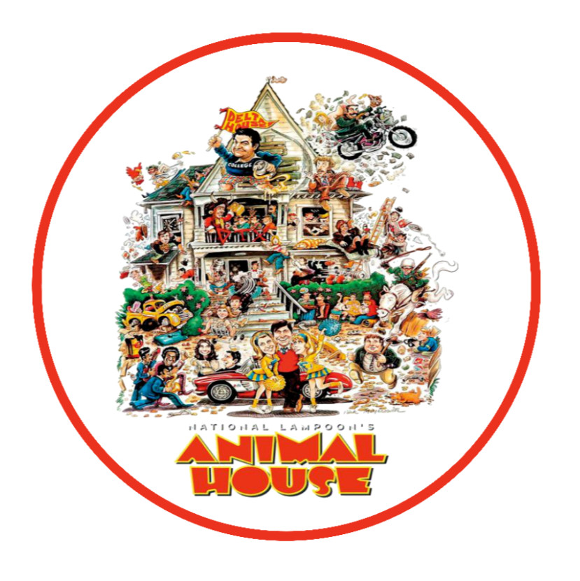 Animal House Movie -4″ Vinyl Decal Car Laptop Cooler Smoker Bar Trailer Man Cave