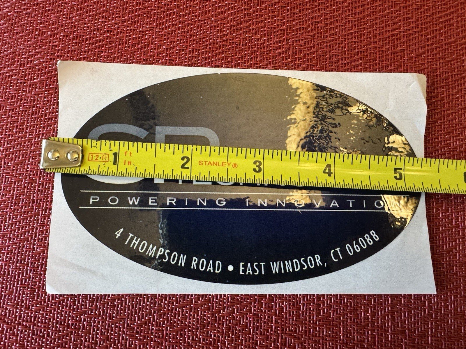 SP TECHNOLOGY LIGHTING Consultant Supplier East Windsor Connecticut Sticker