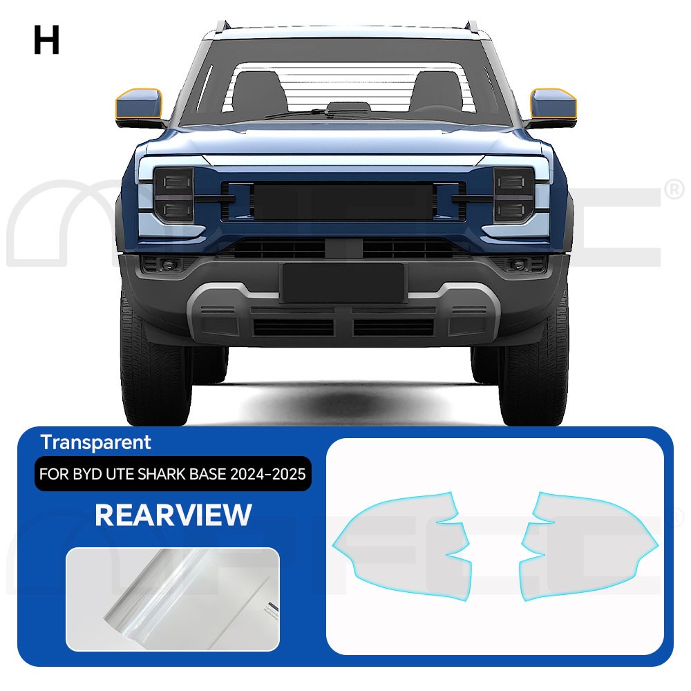 For BYD SHARK 2024-2025 Full Car Precut Paint Protection Film Gloss Clear TPU