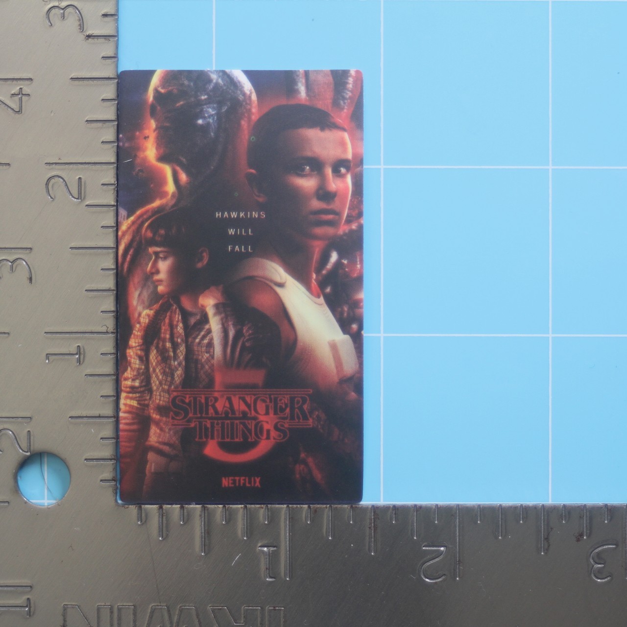 Stranger Things 5 Sticker (PROMO ARTWORK) Netflix Horror Show, Matte PVC Decal