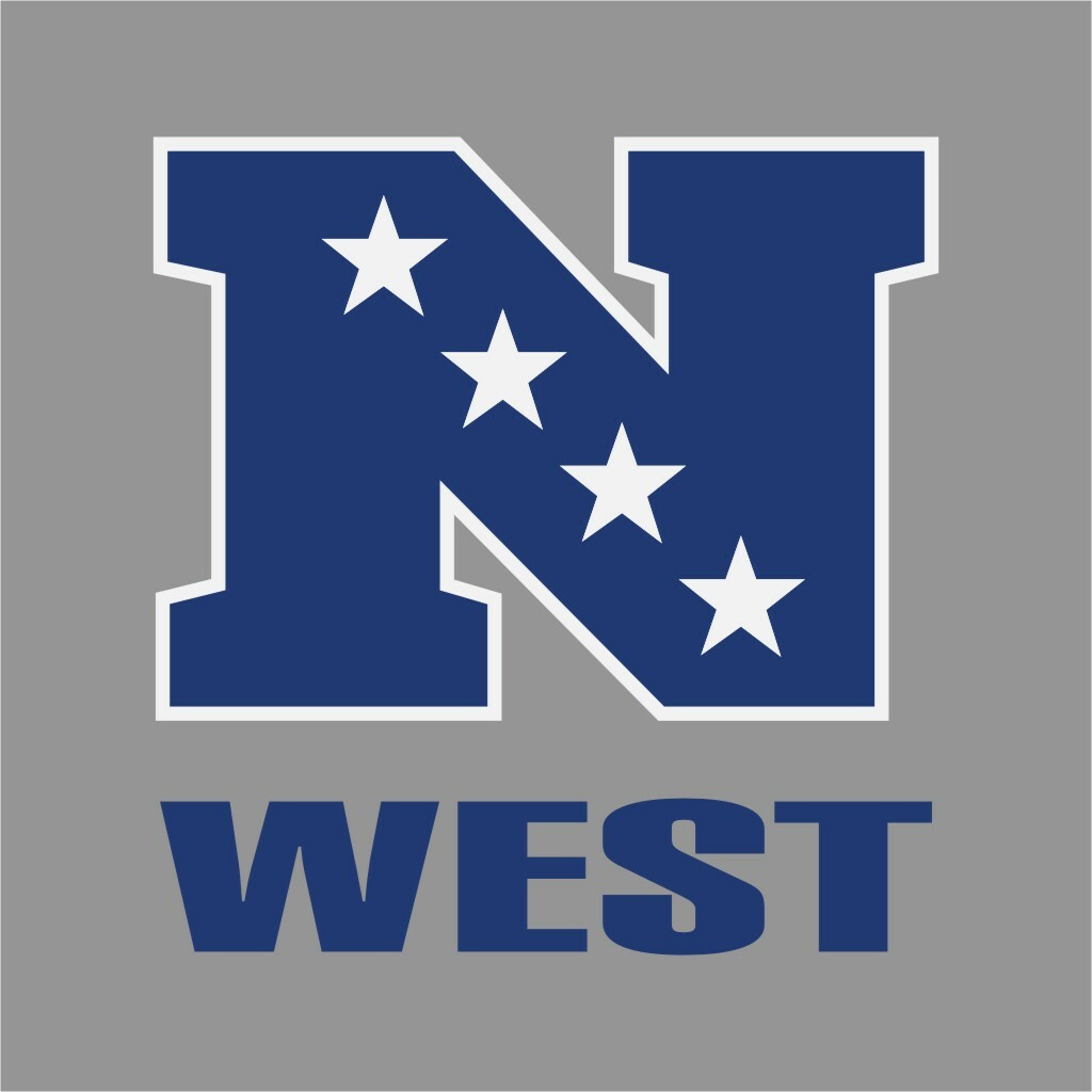 NFC West National Conference NFL Pro Sports Vinyl Sticker Decal Car Window Wall