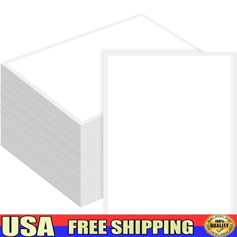 100 Blank Exterior Window Stickers Waterproof Durable Decals Car Dealers New