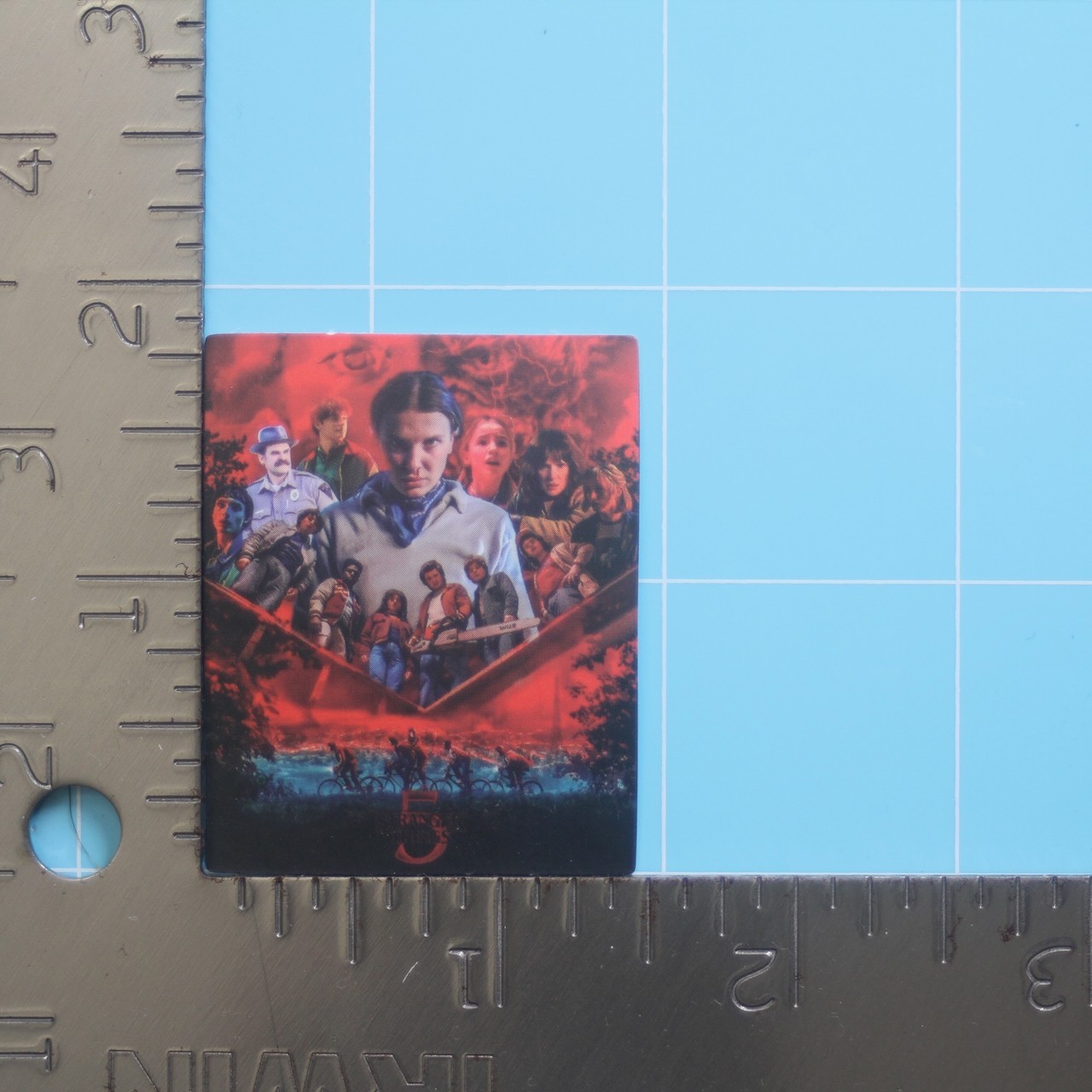 Stranger Things 5 Sticker (CAST PROMO ART) Netflix Horror Show, Matte PVC Decal