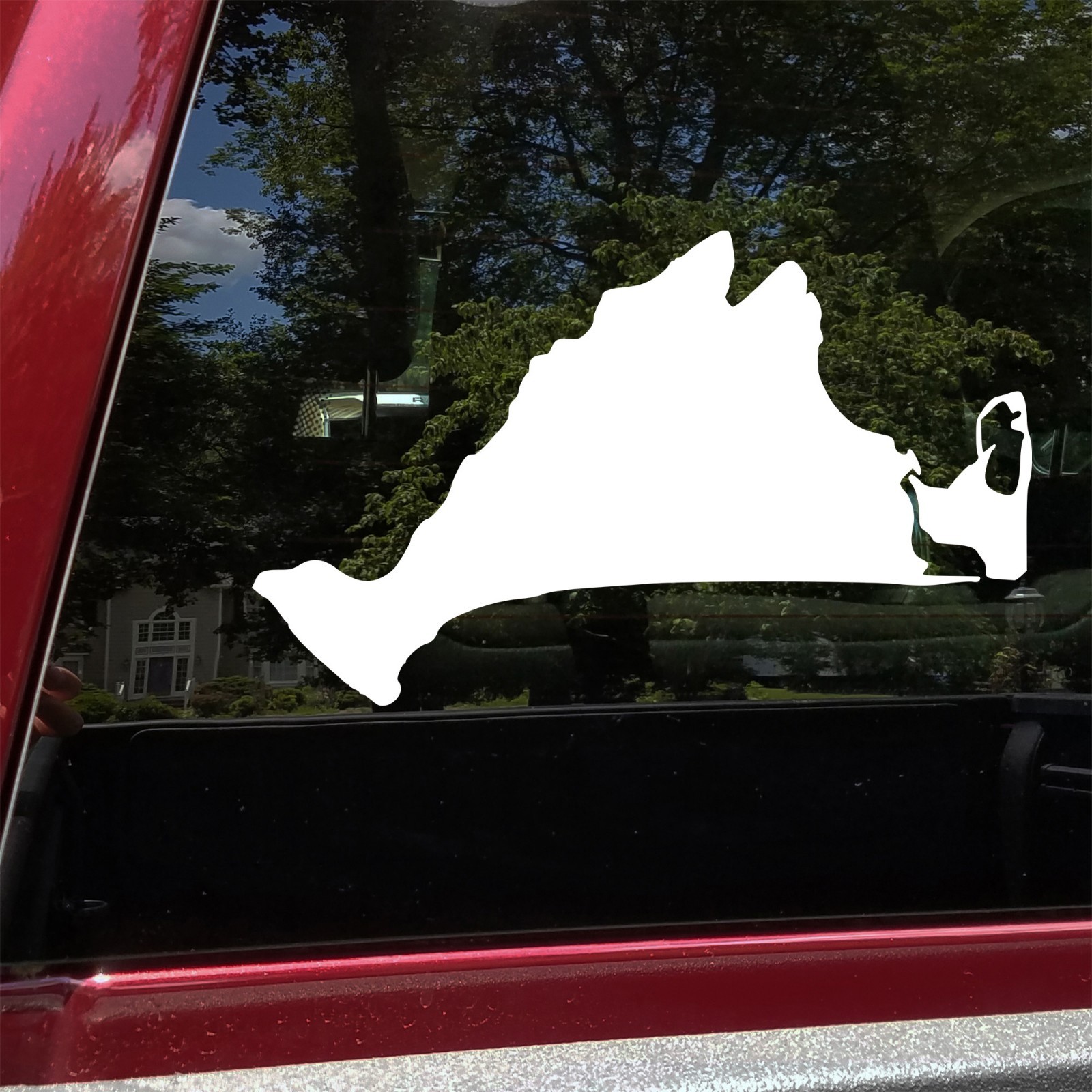 Martha’s Vineyard Outline Vinyl Decal – Massachusetts Island Map – Cape Cod Art