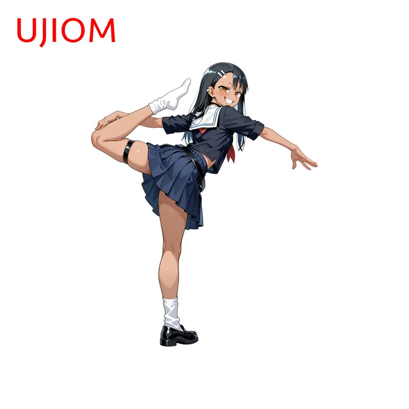 UJIOM Dancing Nagatoro Wall Sticker Creative Wardrobe Decal Waterproof Decal