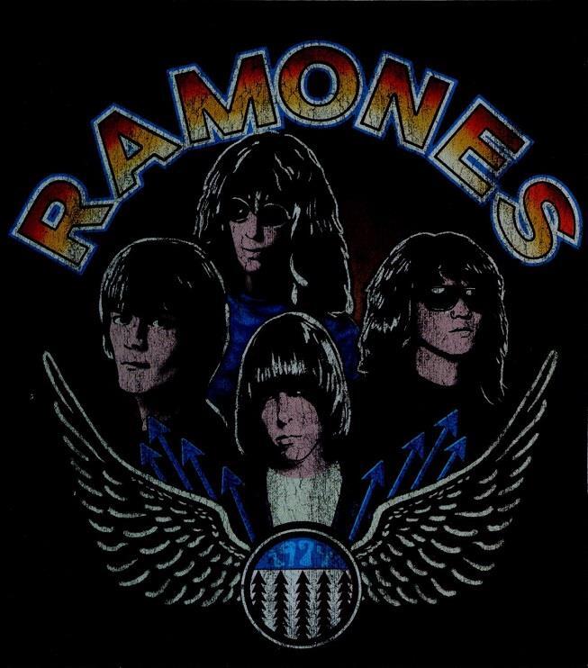 Ramones Wings Sticker Decal Punk New