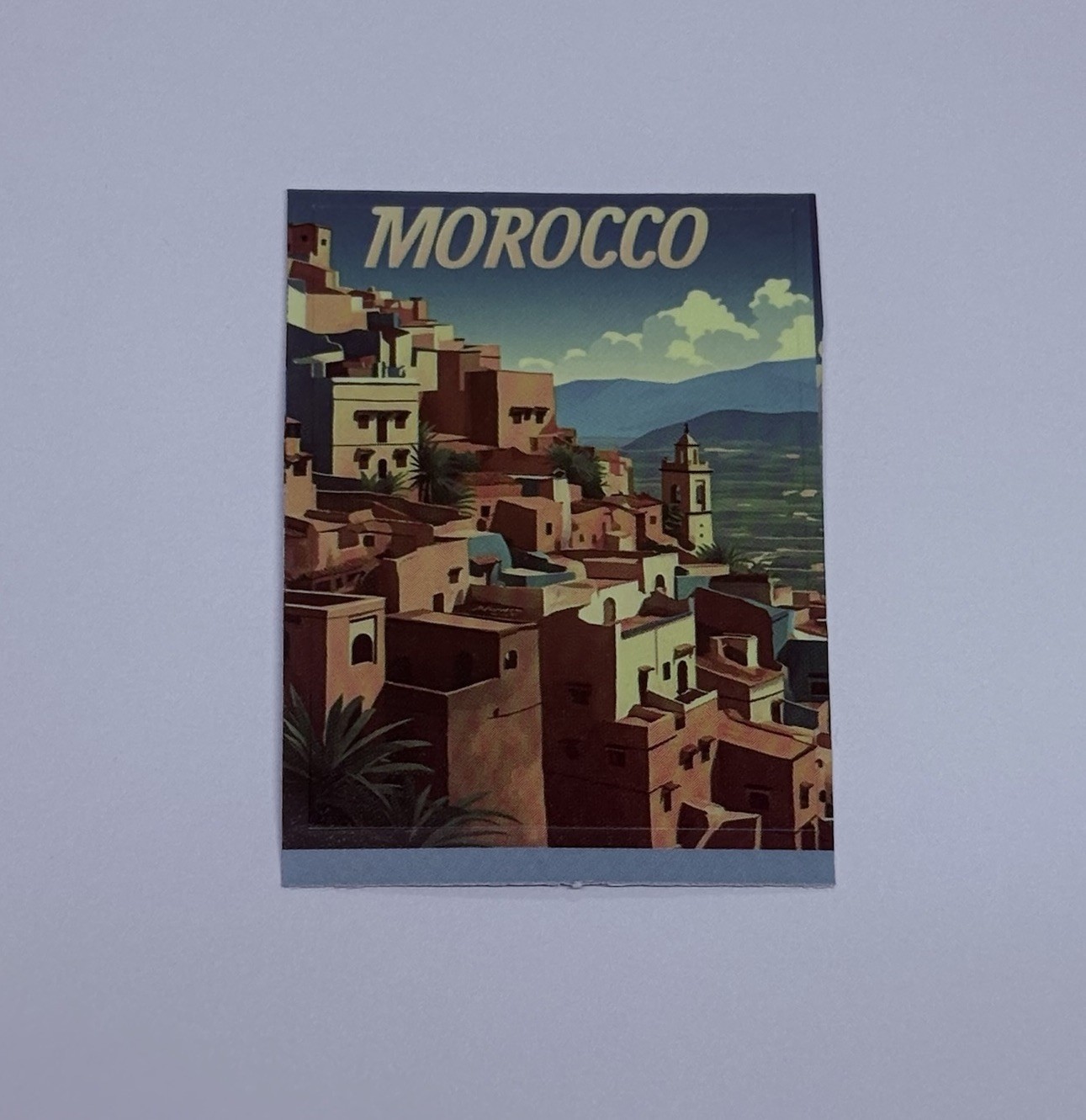 Morocco Sticker City Architecture Tour Travel Art Decal Vinyl Souvenir Tc9