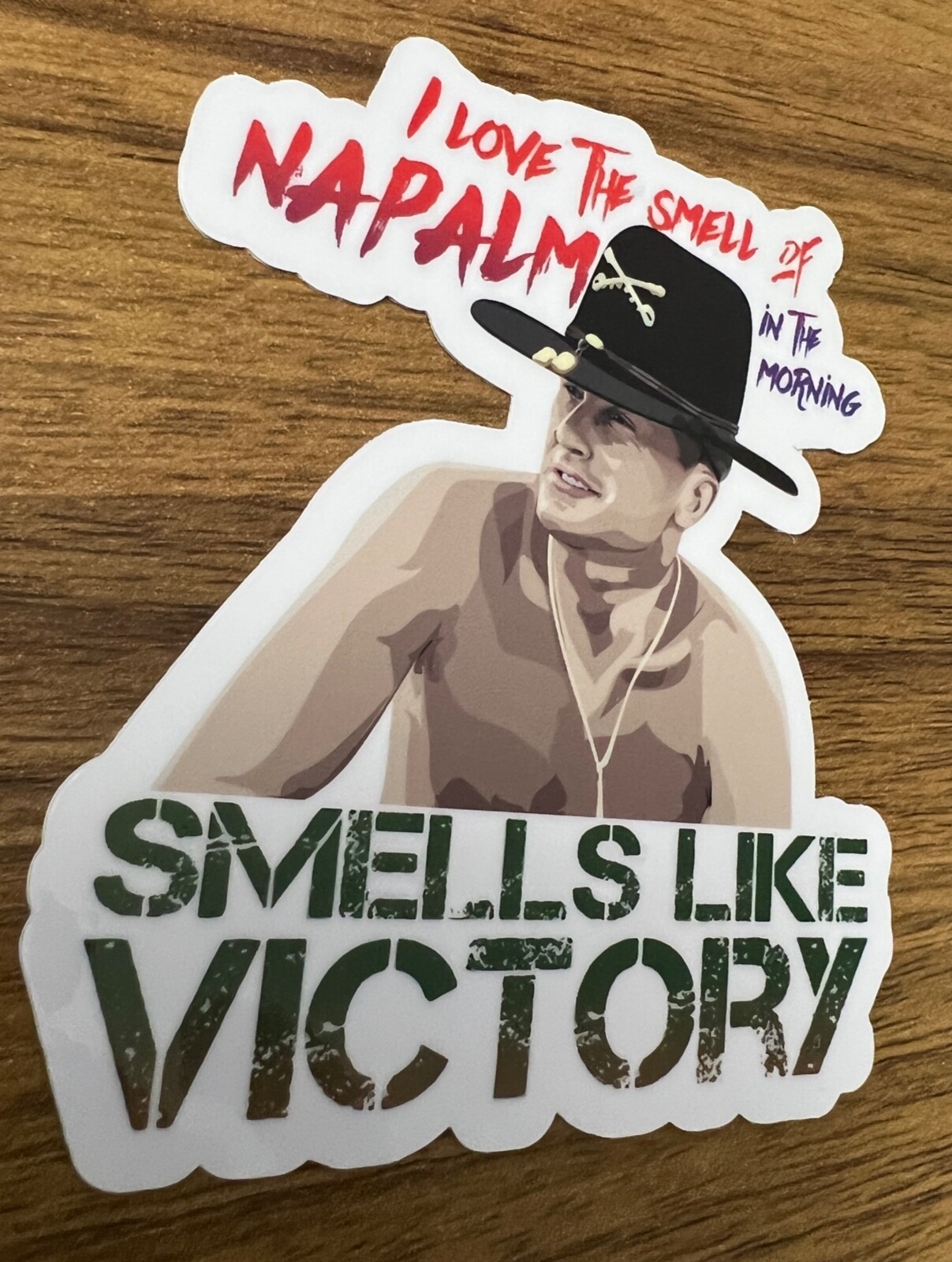 Apocalypse Now | Vietnam | Military | Smells Like Victory | Vinyl Sticker Decal