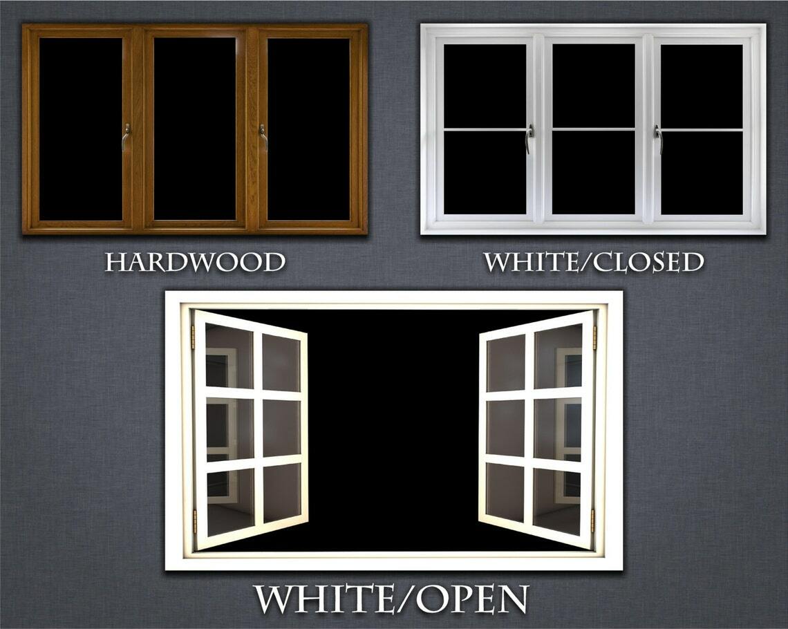 WindowScape 12th Hole at Augusta Golf 3D Window Wall Decal Vinyl Sticker