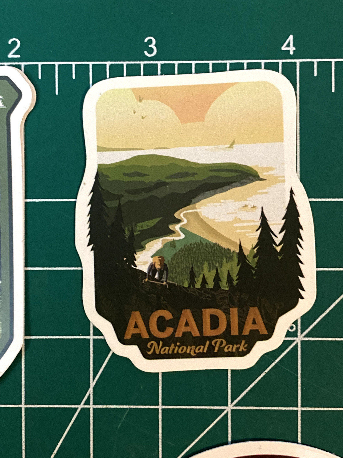 NATIONAL PARKS DECALS STICKERS LAPTOP, GUITAR, SKATEBOARD CAMPING BUCKETLIST RV