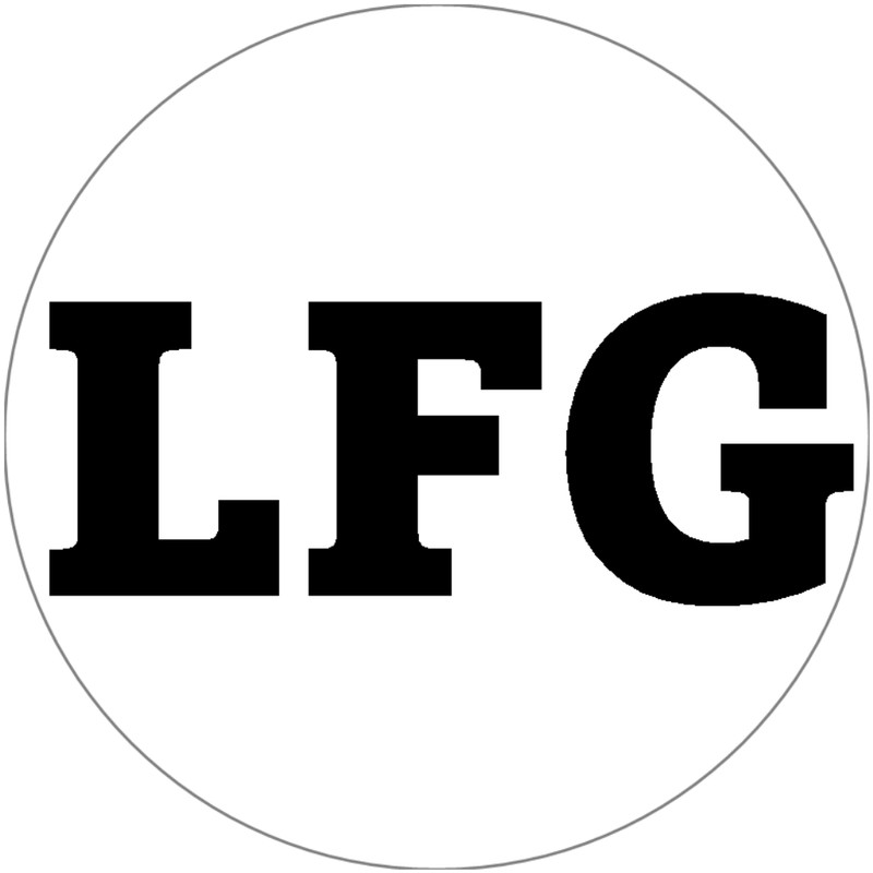 LFG – Circle Sticker Decal 3″ x 3″ – Let’s F*cking Go Crypto
