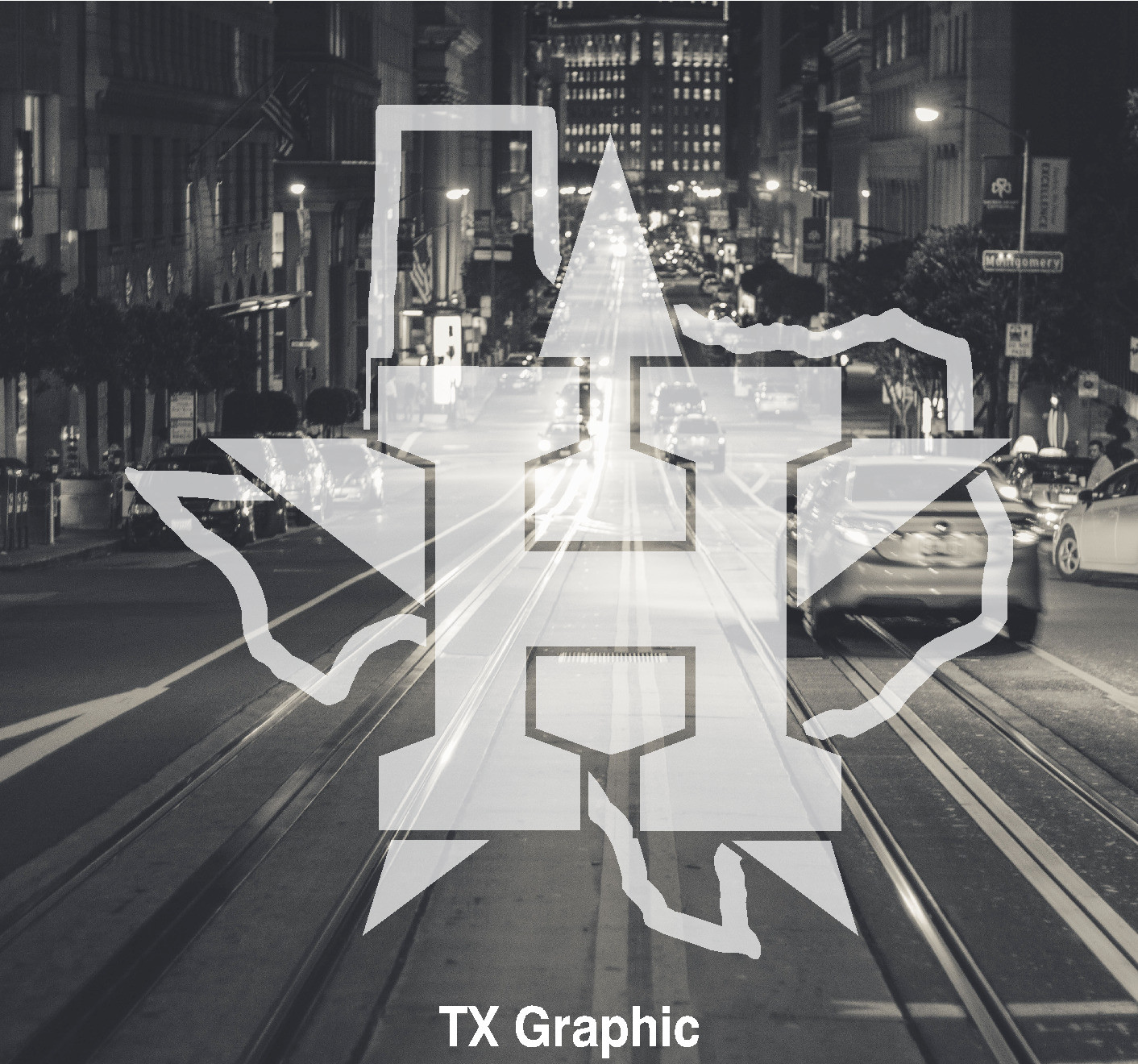Houston Astros Decal Texas Map Sticker H-Town Texan Vehicle Window Boat Laptop