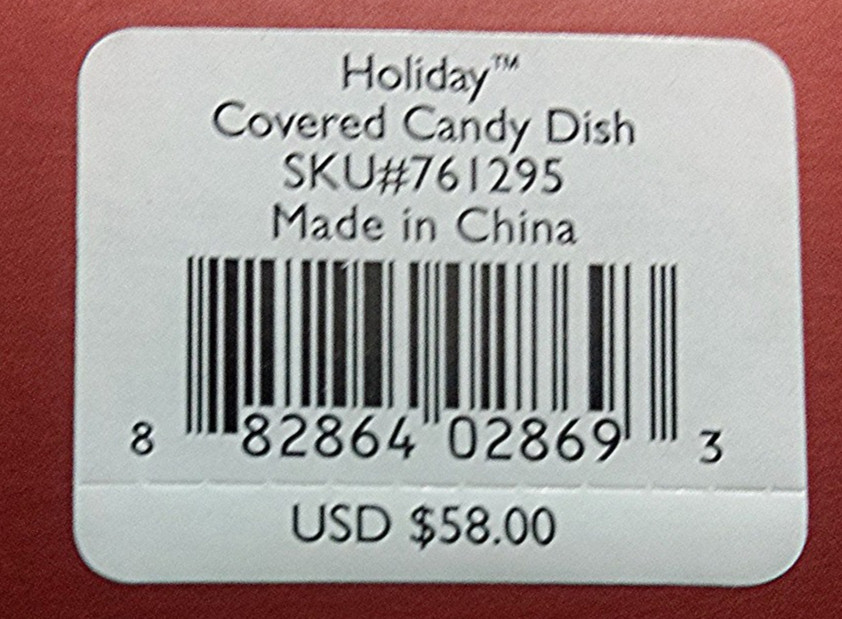 NEW Lenox Holiday Covered Candy Dish with Lid