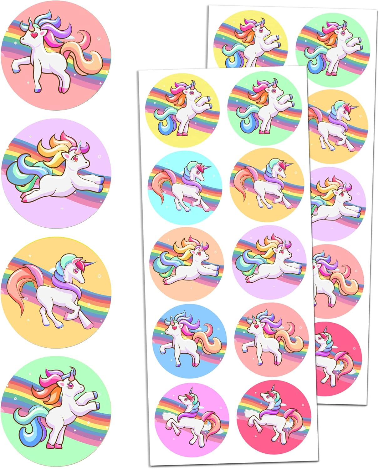 Planet Solar System Stickers, 1.5″ – 20 Sheets, 200 Stickers