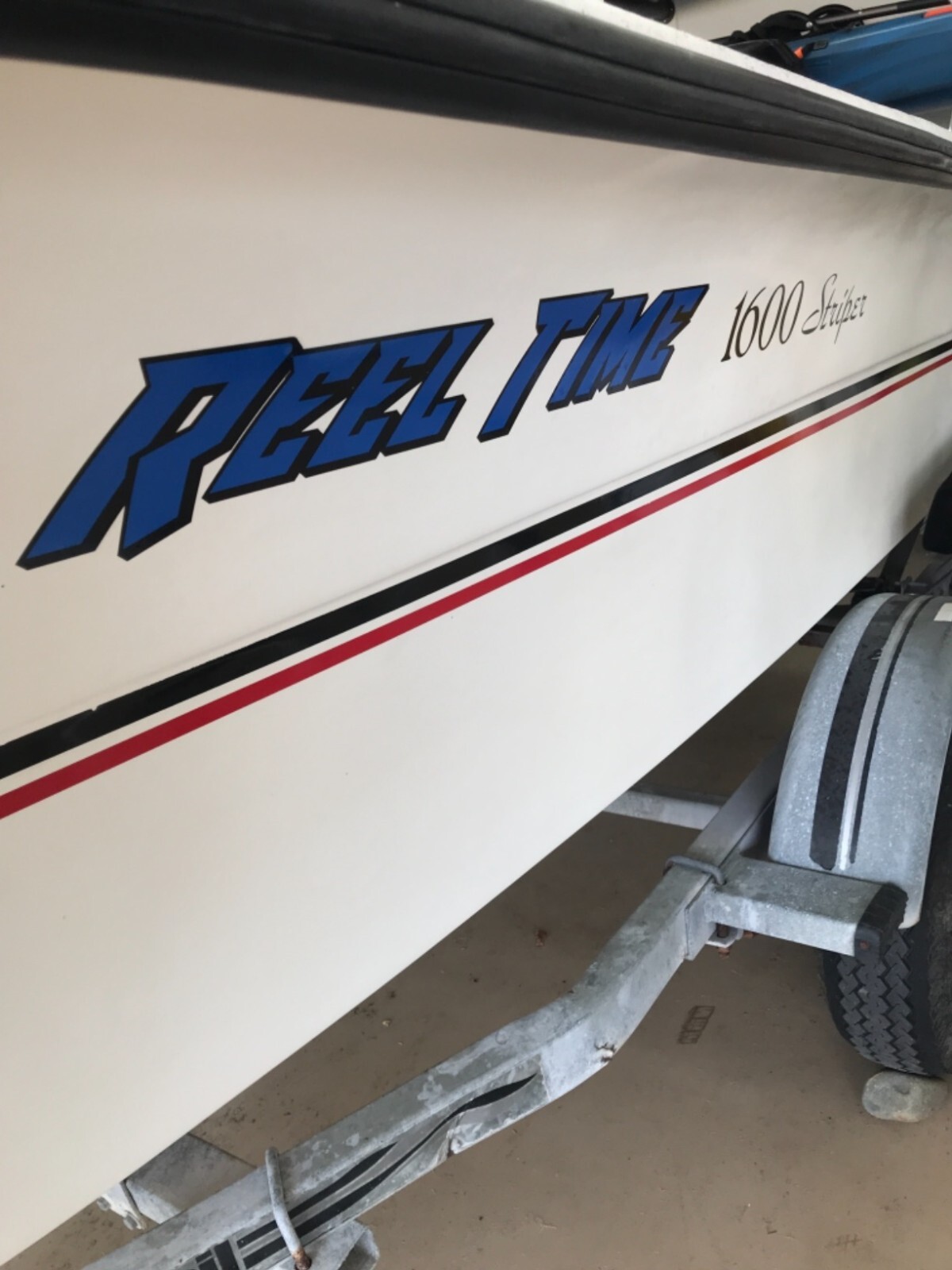 Boat Name Decal 8×48″ / Custom Hull Graphic / Premium Marine Vinyl Lettering 2CL