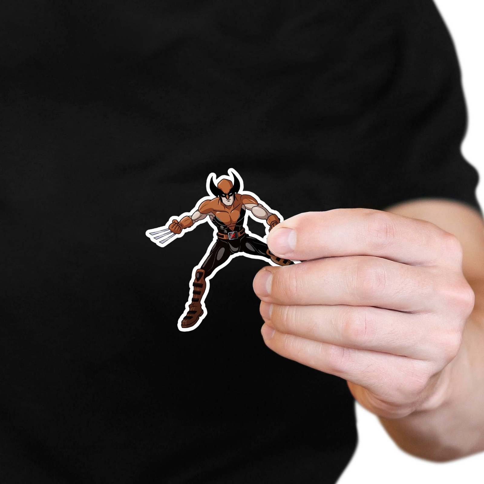 X-Men: Evolution Wolverine Logan Mutant 3″ Glossy Vinyl Sticker