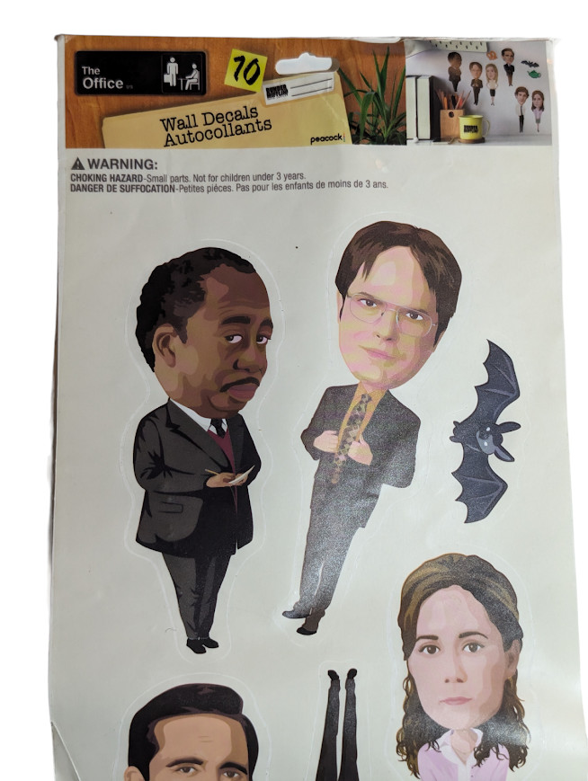 The Office Wall Decals AutoCollants Official Licn Stickers Minor Damage See Pics