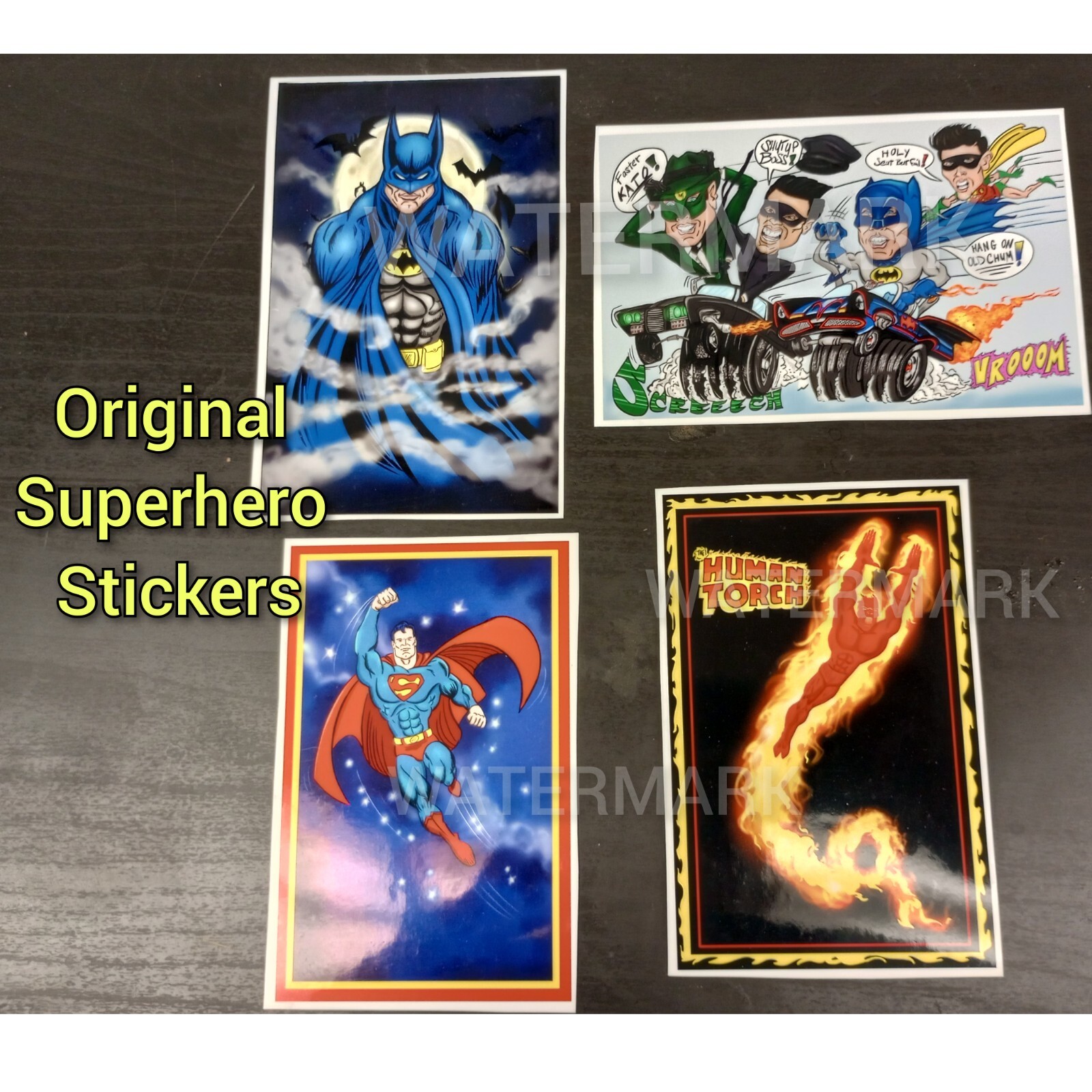 Original Superhero Stickers