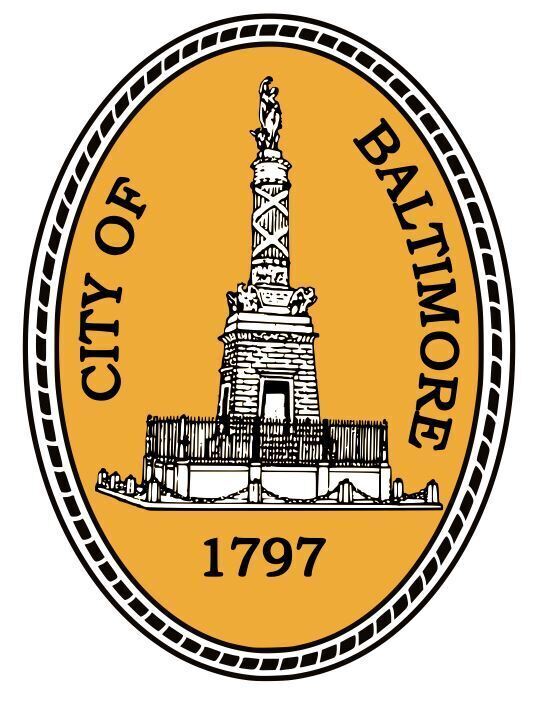 Baltimore Maryland Sticker Decal R7481