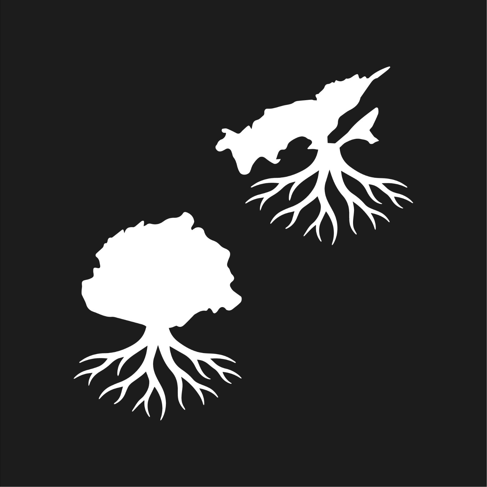 Fiji Roots Country Outline Vinyl Decal Fijian Heritage Sticker