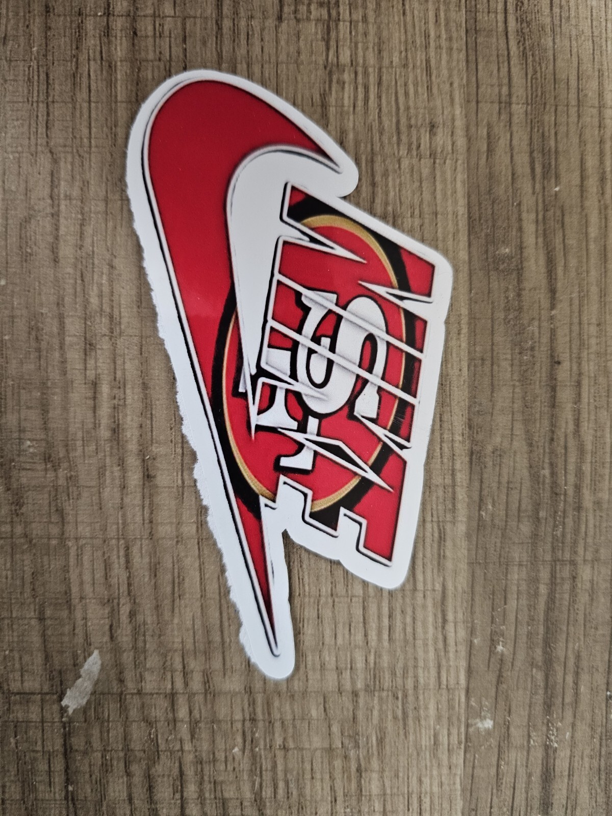 San Francisco 49ers Nike Sticker