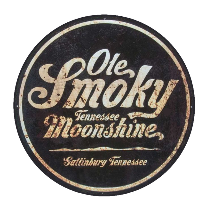 Drinking – Ole Smokey Moonshine – Vinyl Decal Car Cart Window Cooler Bar Trailer