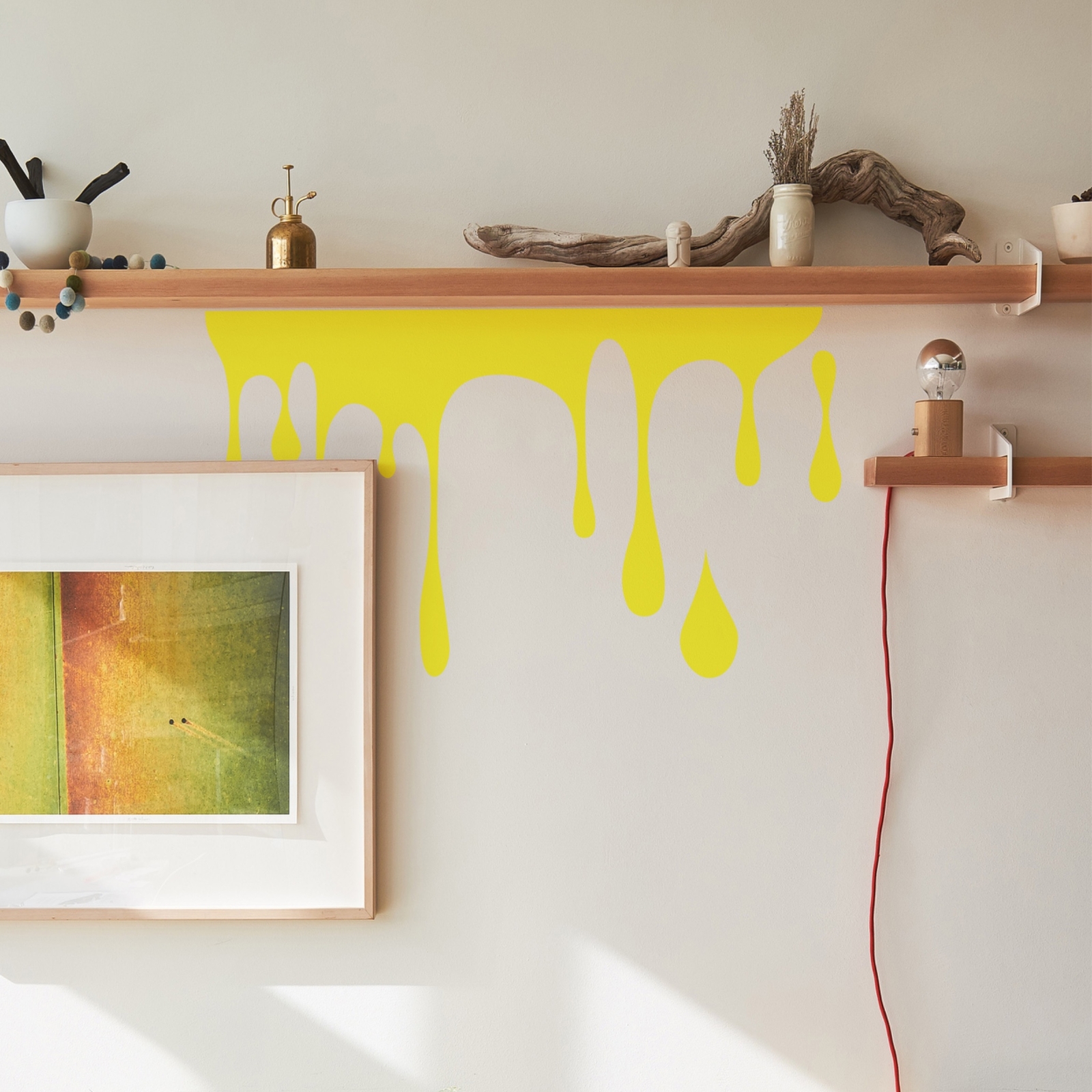 Slime Wall Decal Sticker. Paint Dripping Wall Decal. Kid’s Birthday Decor. #695