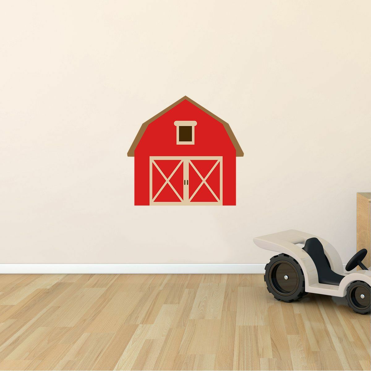 Removable Wall Art Barn Decor Sticker Vinyl Home Farm Building Wall Decor Design