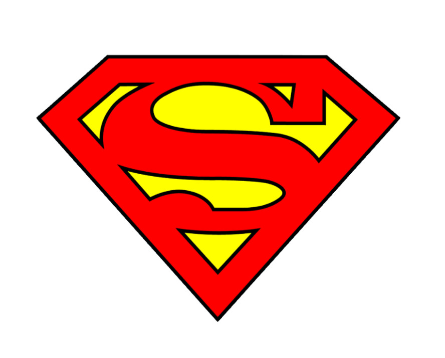 Superman (Logo) – 4″ Vinyl Decal Sticker Car Cooler Laptop Truck Smoker Trailer