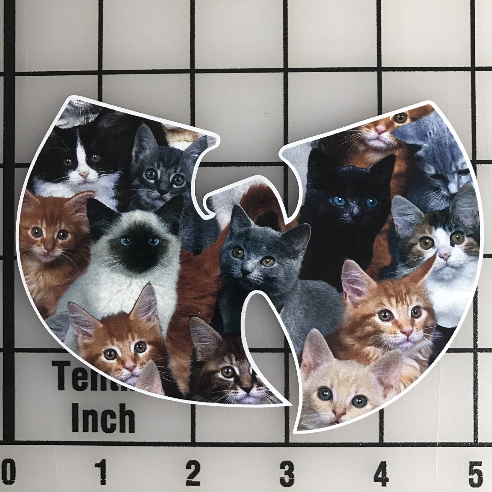 Wu-Tang Kittens 5″ Wide Vinyl Decal Sticker – BOGO