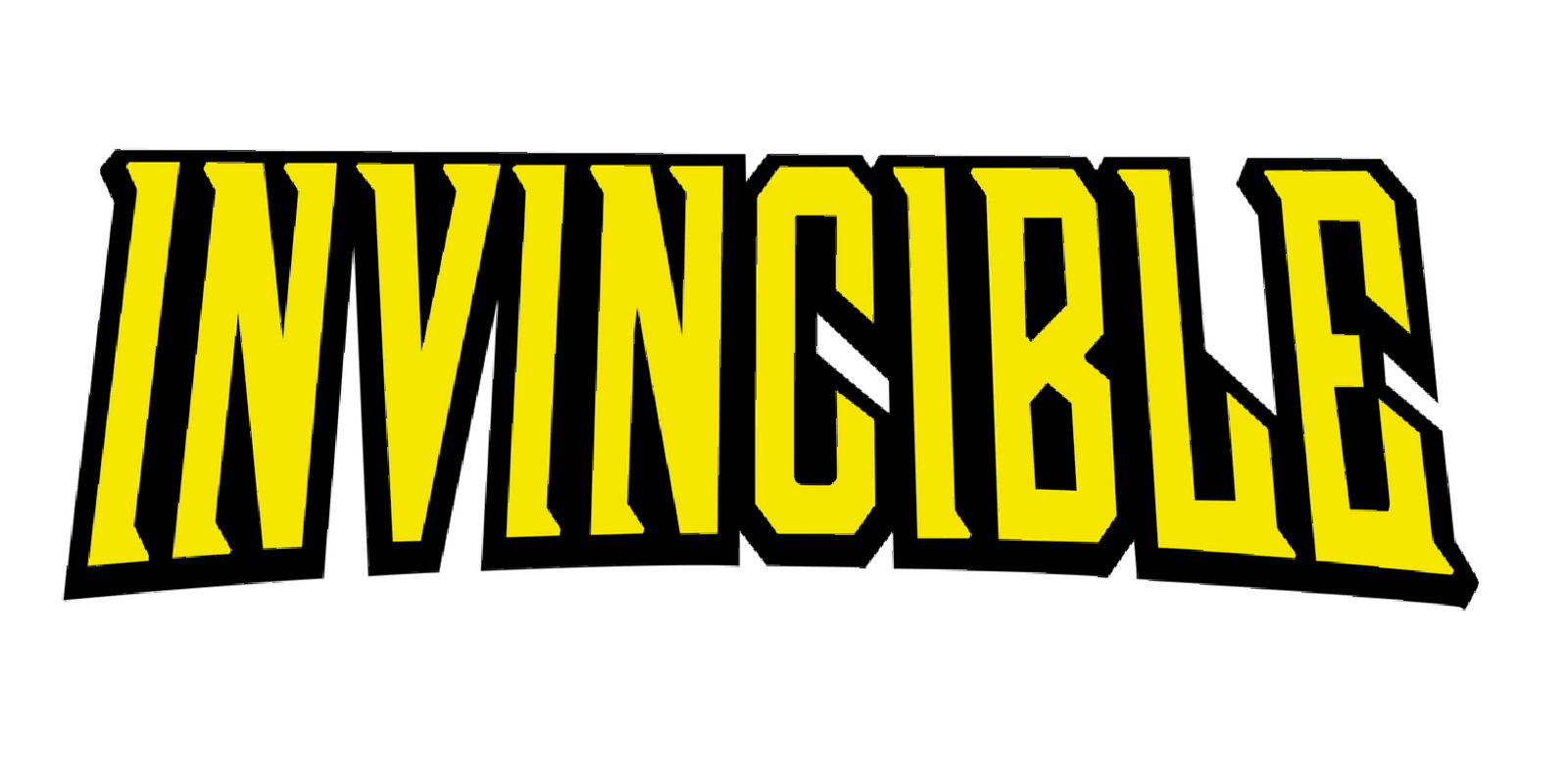 Invincible Sticker Title Vinyl Decal