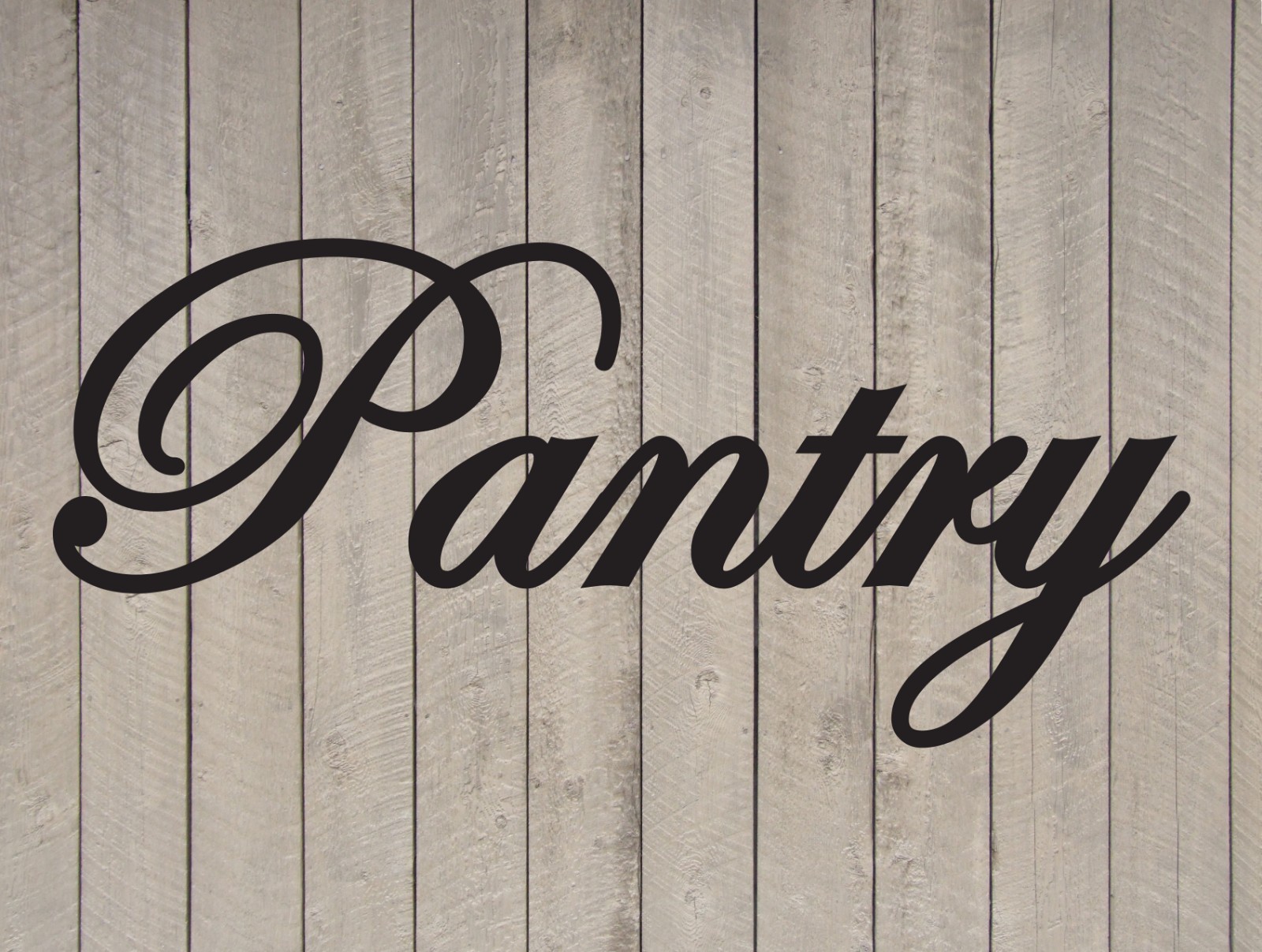 Pantry Kitchen Vinyl Wall Quote Sticker Decal (b)