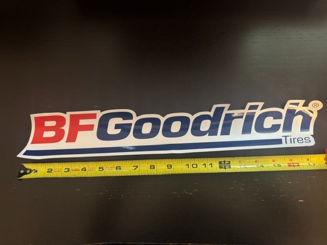 BF Goodrich Sticker Large 17″x3″ Car Bike OFFROAD RACING Motocross MX ATV